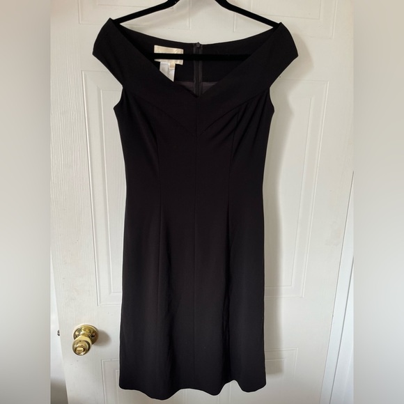 Vintage MONDI Black Virgin Wool Dress - Picture 1 of 16